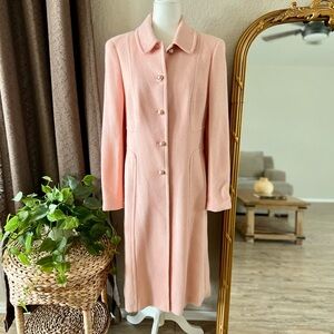 Escada Wool Pink Coat Size 42